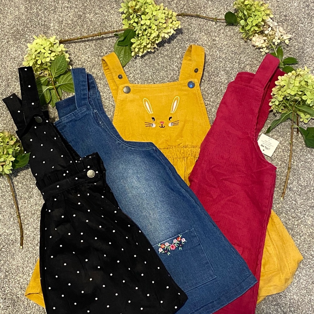 💝Bundle overall dresses 💝